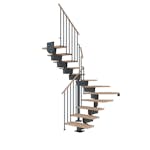 Vinkeltrappa Dolle Dubai Ek Vit Oljad 1/2 Classic III