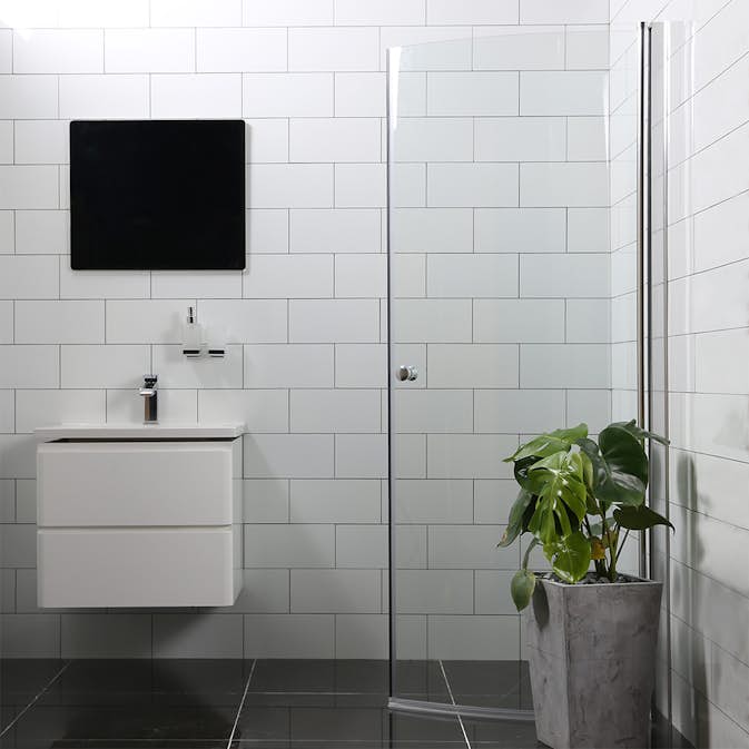 Duschdörr Bathlife Mångsidig 45° Rund