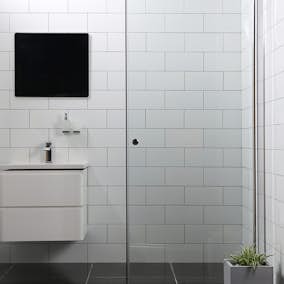 Duschdörr Bathlife Mångsidig Rak