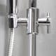 Duschkabin Bathlife Betrakta 90x90 Rund C/W Klarglas