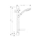 Duschset Hansgrohe Croma 100 Multi 90 cm