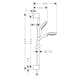 Duschset Hansgrohe Crometta 1jet