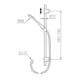 Duschset Mora Cera S5 790 mm