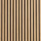 Akustikpanel Wood on wall Ek Ljuslackad