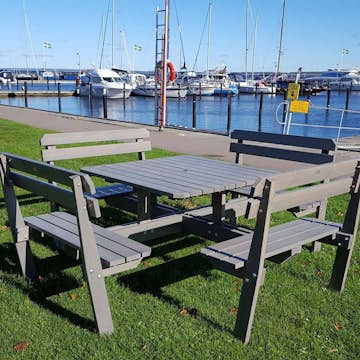 Bänkbord Utomhus Eden Wood Quattro