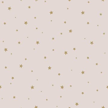 Tapet ESTAhome Små Stjärnor Rosa Och Guld EW139260
