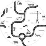 Tapet ESTAhome Fordon Svart Och Vitt EW159067