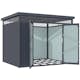 Växthus Metalcraft 24m² Stålram & Plastöverdrag