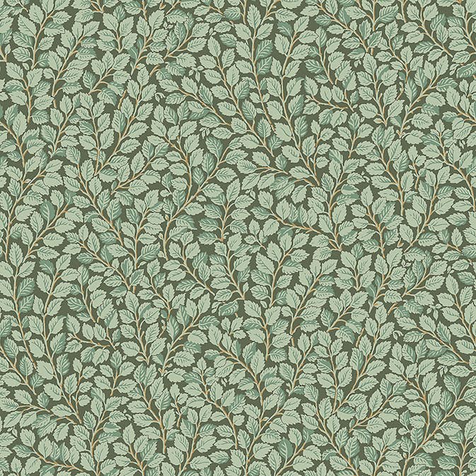 Tapet Boråstapeter Falsterbo III Hazel 7663 EasyUp, Mönstrad Grön