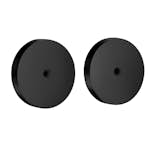 Monteringsplatta Smedbo för Limning Svart