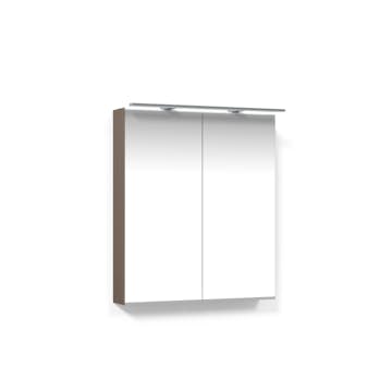 Spegelskåp Macro Design Crown med Rampbelysning LED