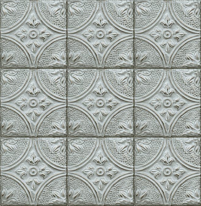 Tapet A Street Prints Tin Tile FD23765