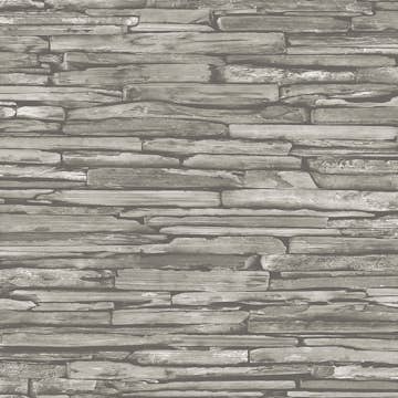 Tapet A Street Prints Stacked Slate FD25370