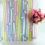 Fönsterfilm Unikgruppen Ränder med Färg 45x200 cm