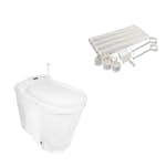 Förbränningstoalett Separett Family II med Ventilationspaket