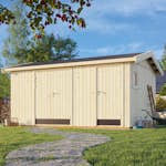 Förråd Palmako Olaf 13,5 m² Redskapsbod i Trä med Sadeltak