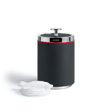 Förvaringsburk Rode Bath Mafalda Svart