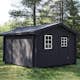 Friggebod Baseco Bruks 15 m² Stuga Byggsats i Trä med Sadeltak