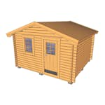 Friggebod Baseco Bruks 15 m² Stuga Byggsats i Trä med Sadeltak