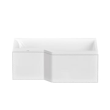 Frontpanel Nordhem Till Apelviken Vit