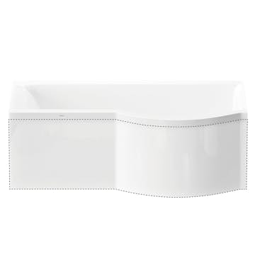 Frontpanel Nordhem till Badkar Solvik