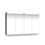 Spegelskåp Macro Design Crown med Infälld Belysning LED