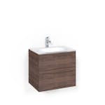 Tvättställsskåp Macro Design Crown Shape Med Glastvättställ