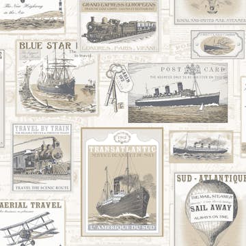 Tapet Galerie Wallcoverings Travel G56145