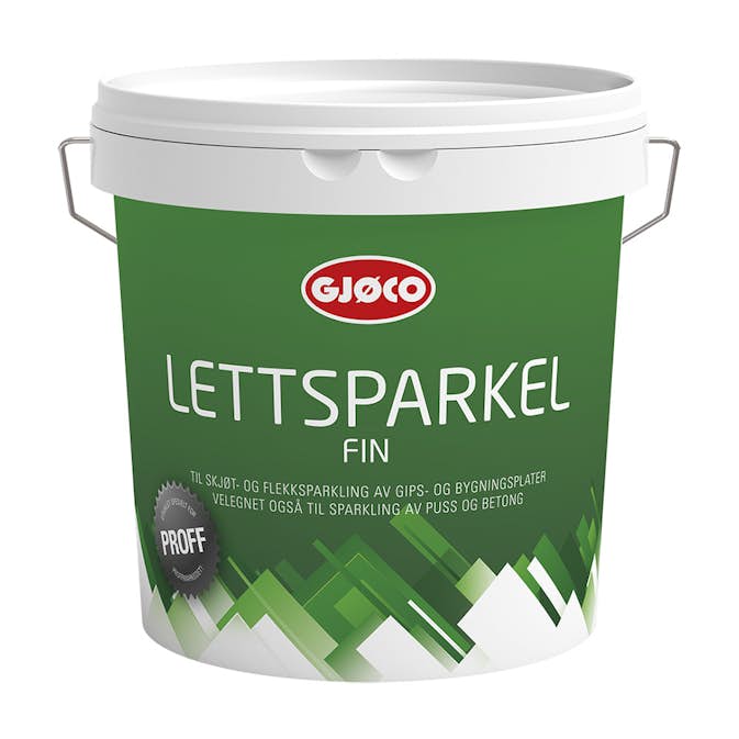 Lättspackel Gjøco Proff Fin