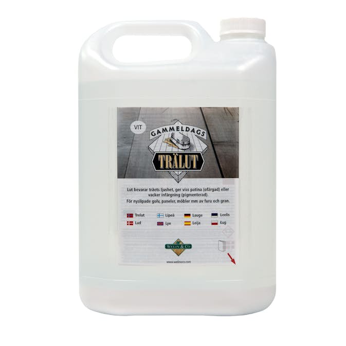 Trälut Gammeldags Vit