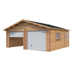 Garage Palmako Roger 28,4 m2 med Takskjutport