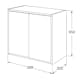 Väggskåp Gustavsberg Artic 32 cm