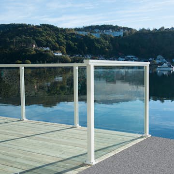 Glasräcke Novoroom Komplett Sektion H-P