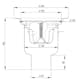 Golvbrunn Purus Balder 75 R Nood Ø150 mm
