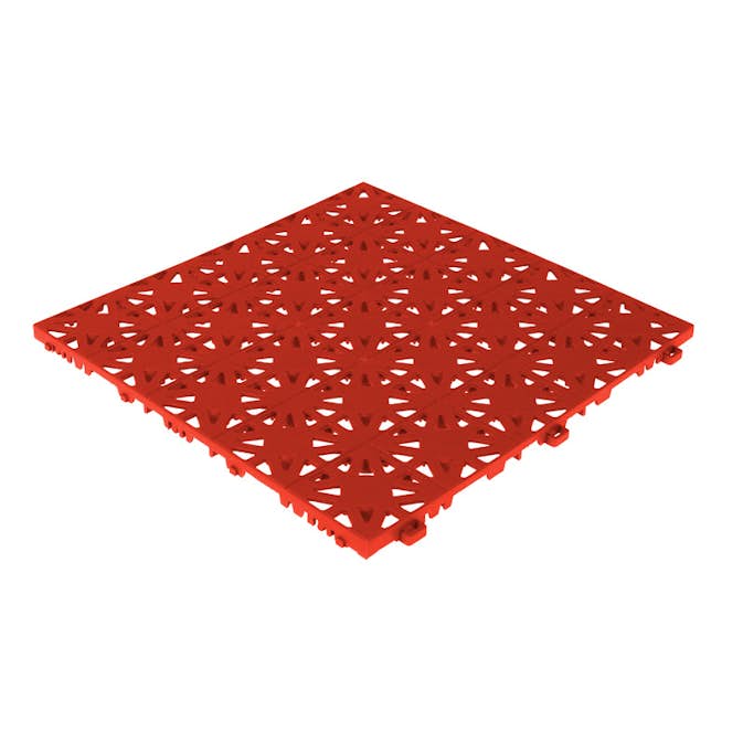 Golvplatta Hestraplattan Hestra Racing Red Golvtrall i Plast