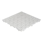 Golvplatta Hestraplattan Hestra Snow White Golvtrall i Plast