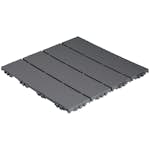 Golvplatta Hestraplattan WoodLook Iron Ore Golvtrall i Plast