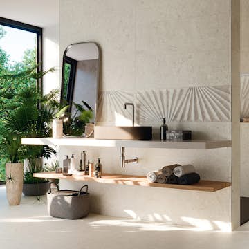 Klinker Tenfors Gotlandssten Bone 60x60 cm