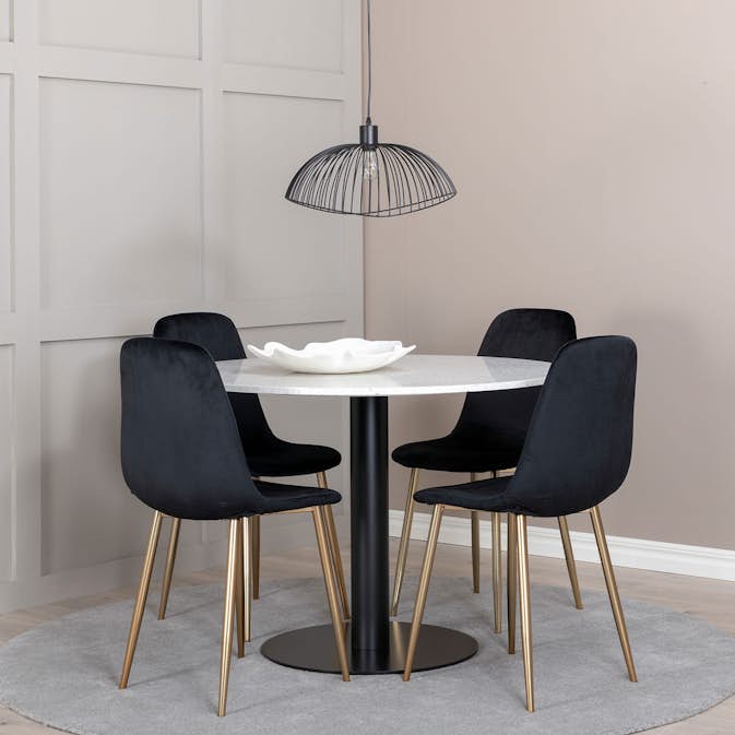 Matgrupp Venture Home Razzia med 4 Polar stolar