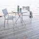 Cafégrupp Venture Home Pincy Ø 90 med 2 Copacabana Matstolar