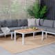 Loungegrupp Venture Home Copacabana med Brasilia Bord Utomhus