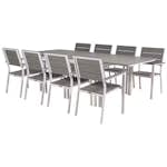 Matgrupp Venture Home Lova 160/240 med 8 Berfin Matstolar