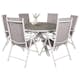 Matgrupp Venture Home Pincy Ø 140 med 6 Bront Stolar