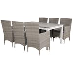 Matgrupp Venture Home Lova 160/240 med 6 Milwa Stolar