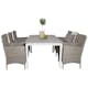 Matgrupp Venture Design Lova 160/240 med 6 Milwa Stolar