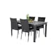 Matgrupp Venture Home Lova 160/240 med 4 Asta Stolar