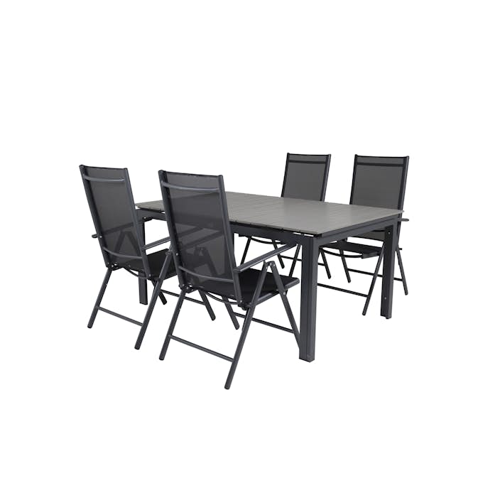 Matgrupp Venture Home Lova 160/240 med 4 Bront Stolar