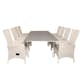 Matgrupp Venture Home Lova 160/240 med 8 Pishi Stolar