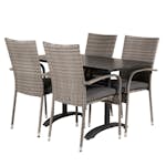 Matgrupp Venture Home Denver med 4 Anna Stolar