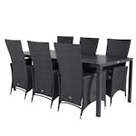 Matgrupp Utomhus Venture Home Break med 6 Padova Trädgårdsstolar